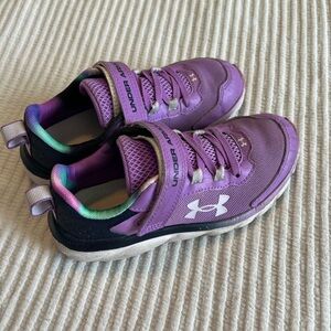 Girls Under Armour Purple Sneakers